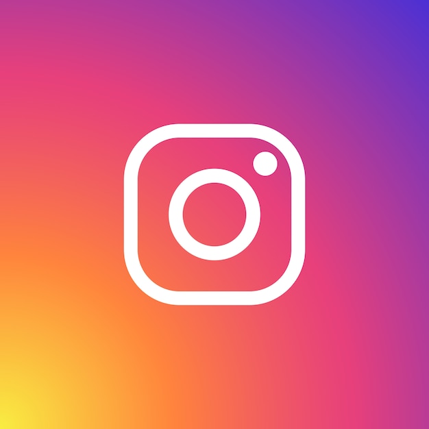 Vetor grátis instagram logo