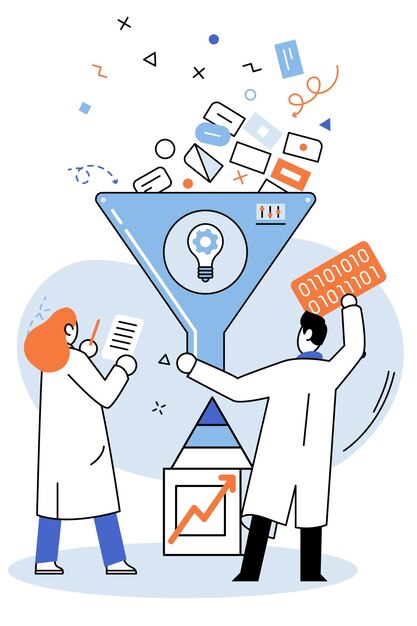 Vetor análise de dados de inteligência de negócios obtenção de informações analíticas para tomada de decisões estratégicas de negócios resolução de problemas para obter ferramentas de gerenciamento de resultados desenvolvimento de estratégia empresarial