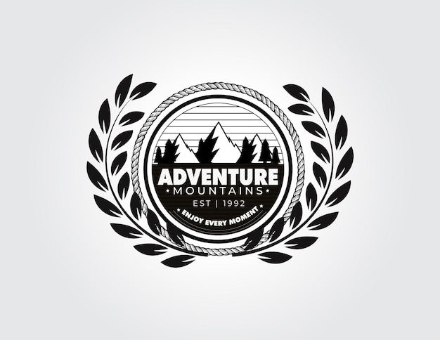 Comunidade de logotipo de aventura