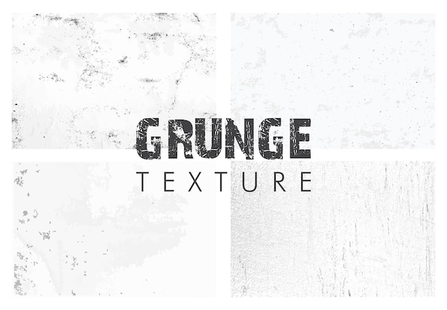 Vetor conjunto de texturas vector grunge