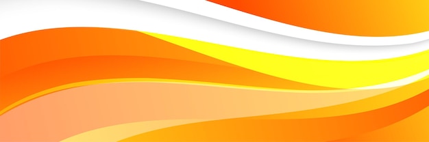 Fundo de banner laranja vermelho moderno