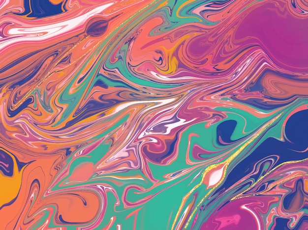 Fundo de estilo de mármore de textura de tinta de álcool abstrata