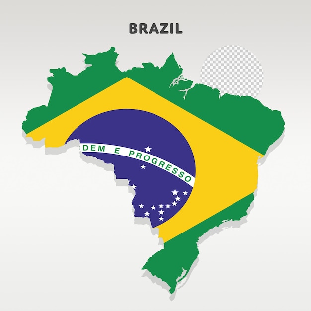 Imagem vetorial do mapa da bandeira do país