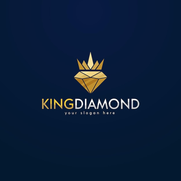 Logotipo de diamante elegante