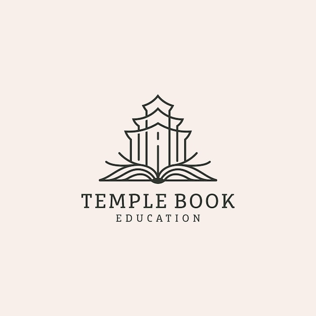 logotipo do livro do templo