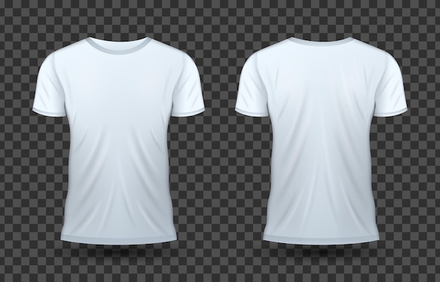 Maquete branca em branco vestuário vestuário camiseta casual moda camisa pólo masculina camiseta 3d realista