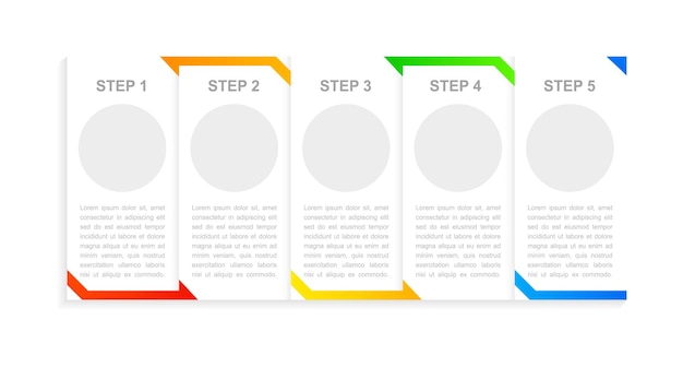 Modelo de design de gráfico infográfico de cooperação empresarial