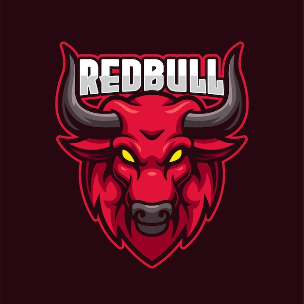 Modelo de logotipo da Redbull E-sports