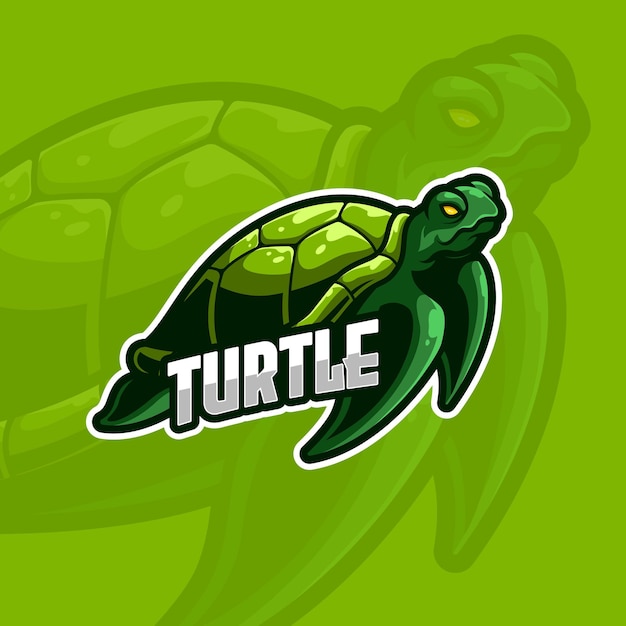 Modelo de logotipo do Turtle E-sport