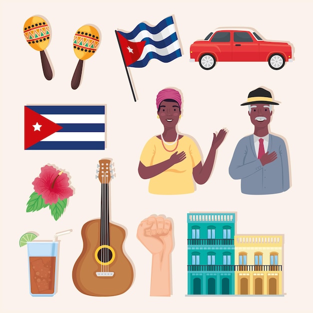 Onze ícones do country cuba