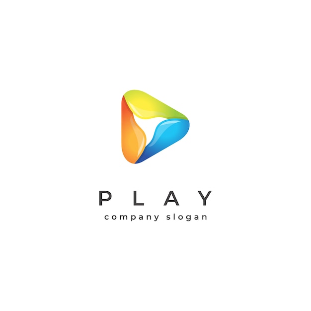 Vetor play logo