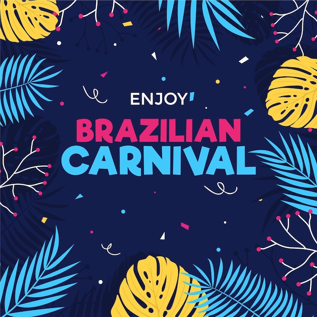 Tema carnaval brasileiro