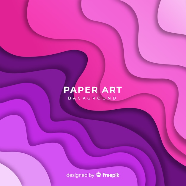 Vetor tema de fundo de papel gradiente arte