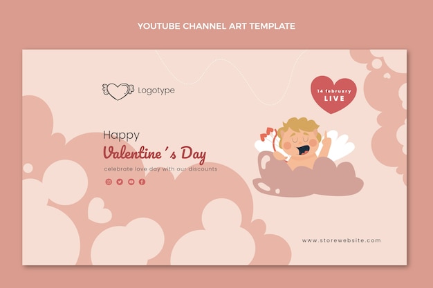 Arte del canale youtube piatto di san valentino