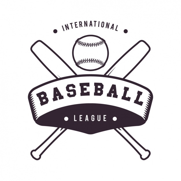 disegno di baseball logo template