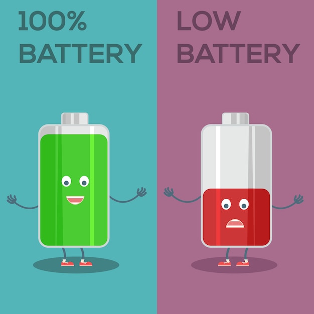 Vettore gratuito disegno di sfondo della batteria