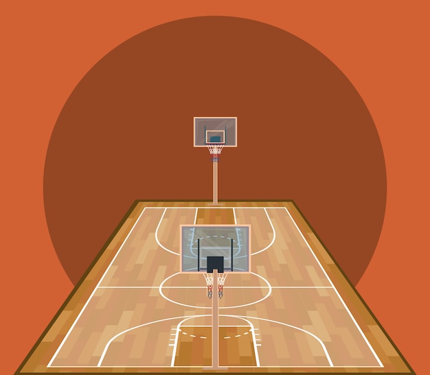 Gioco di sport in legno da basket