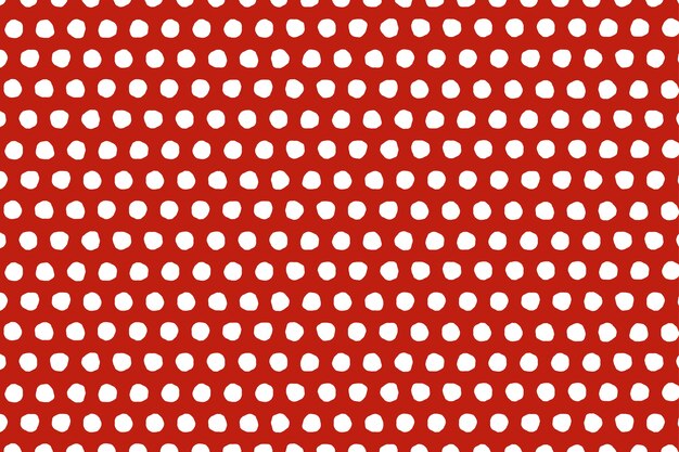 Sfondo a pois rosso design piatto