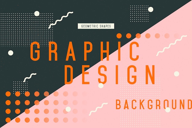 Sfondo geometrico di progettazione grafica