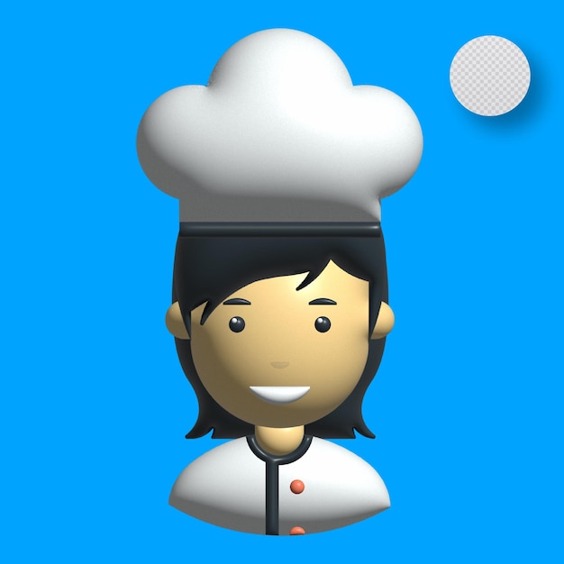 Chef donna 3D