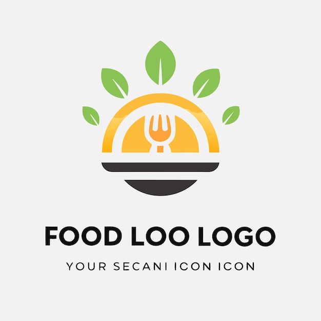 Design del logo alimentare unico e creativo