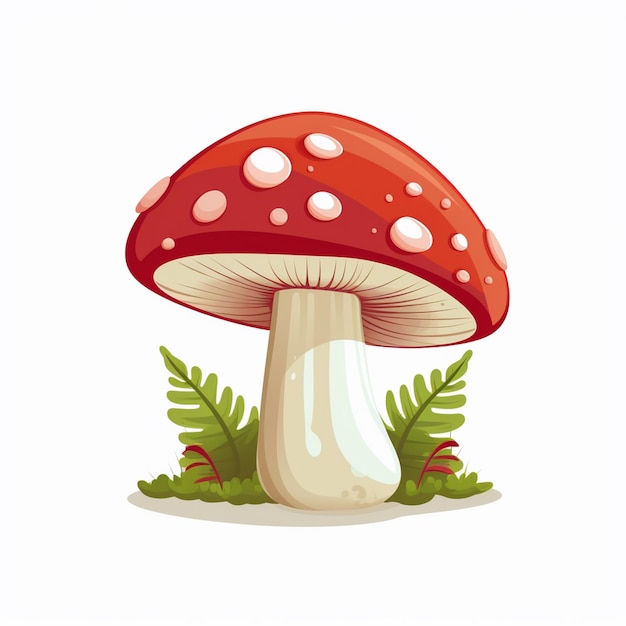 disegno di illustrazione vettoriale di funghi natura disegno forestale arte cibo funghi isolati aut