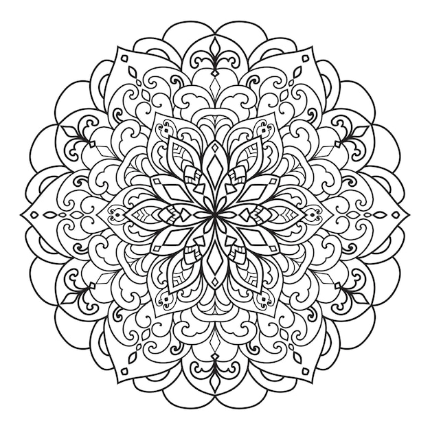 Illustrazione di mandala