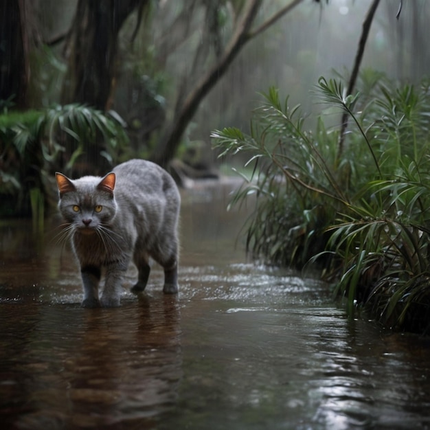 Vettore immagine di gattino