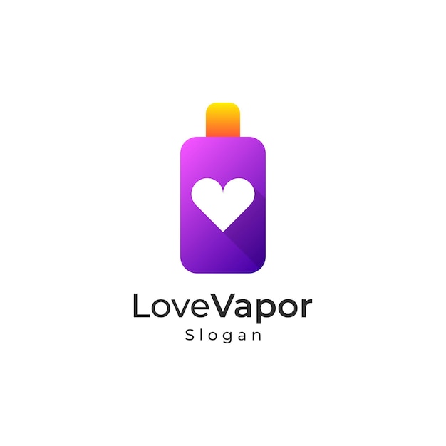 Logo colorato sfumato Love Vapor