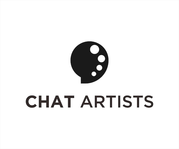 logo della chat del film o icona di conversazione