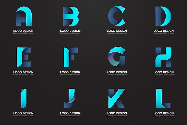 Logo moderno minimal per banner