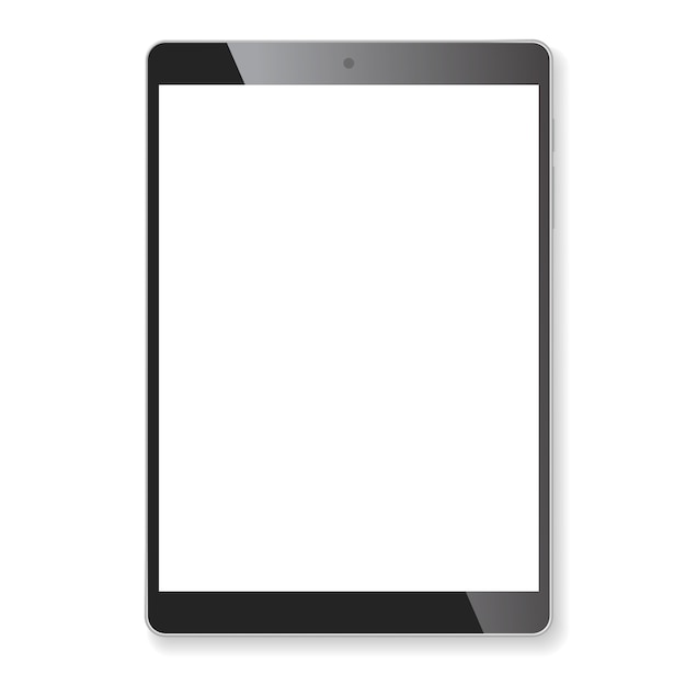 Realistico tablet computer portatile mockup