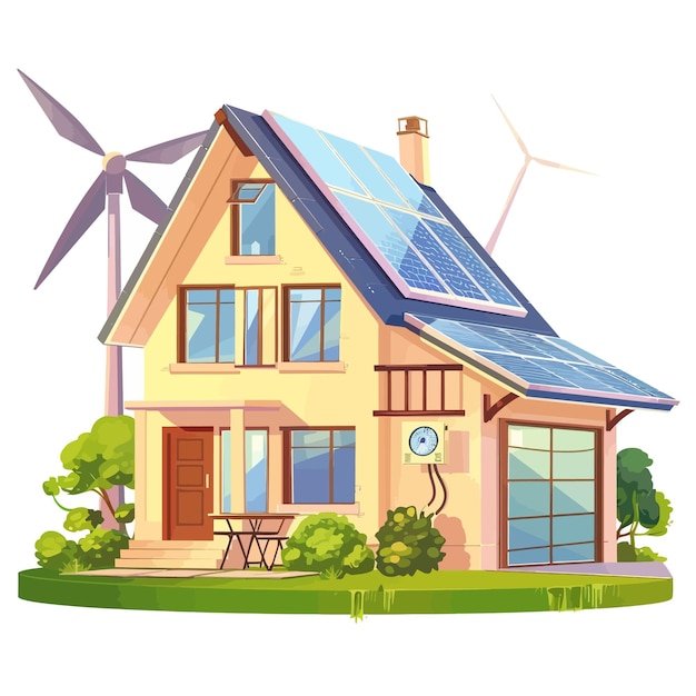 Solar_Battery_and_Wind_Turbine_Providing_Residential