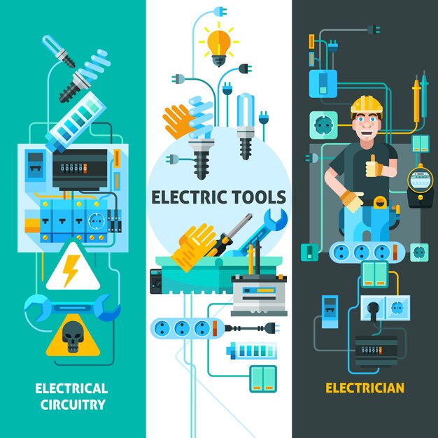 Elektriciteit elementen Set