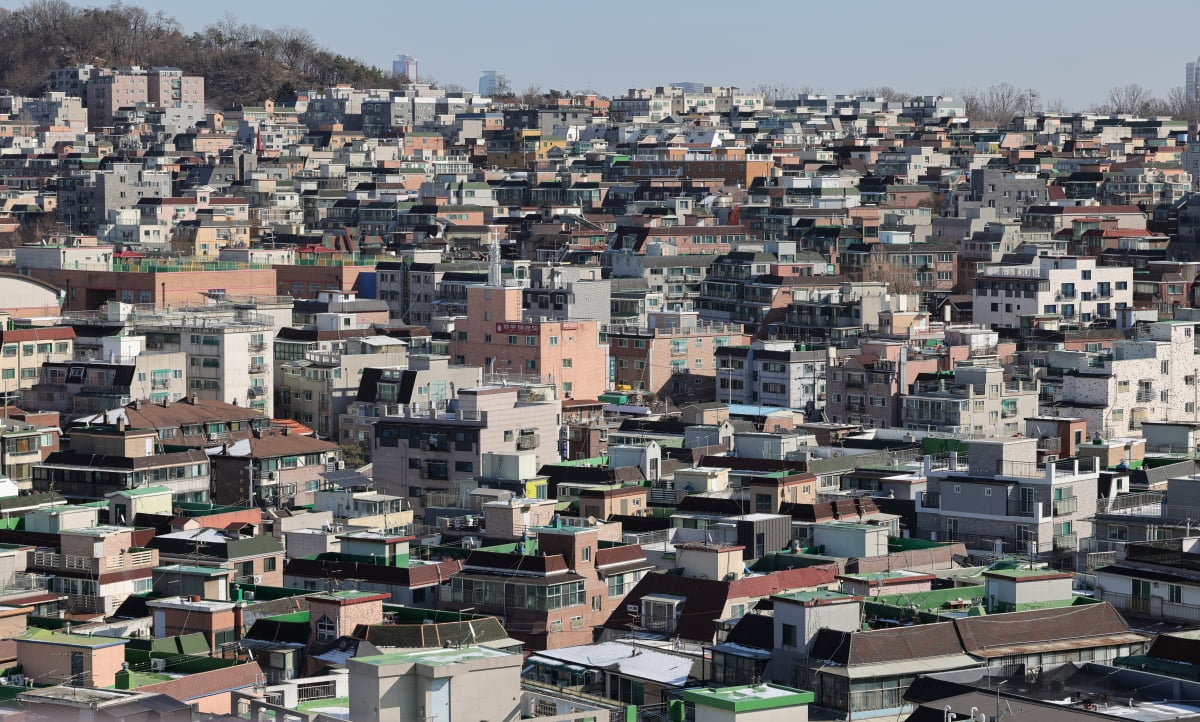 빌라가 밀집한 서울 강서구 화곡동 전경. 사진=한경DB