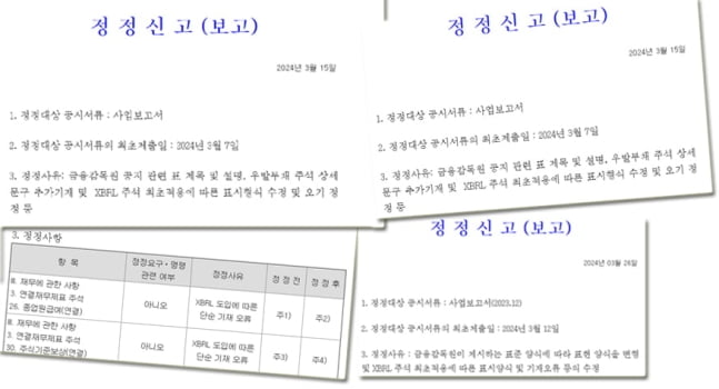 정정공시 쏟아졌던 이 제도, 내년 하반기부턴 금융 상장사도 적용