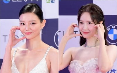 이솜vs윤아, 노출도 우아하게… '눈부신 여신 자태'