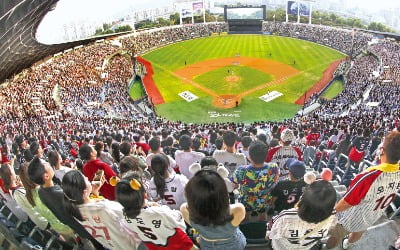 [포토] 프로야구 ‘직관’ 왔어요…벌써 840만명 역대 최다