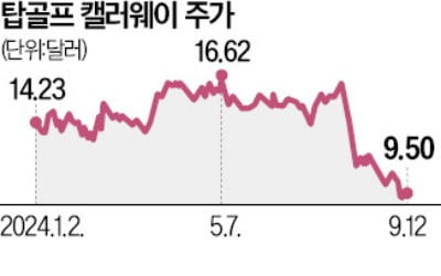 아쿠쉬 웃고 캘러웨이 울고…美 골프 대장주 엇갈린 희비