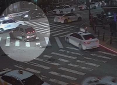 우회전 차로서 좌회전…문다혜 CCTV 보니 '위험천만' [영상]