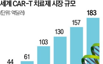 '토종 1호' CAR-T 치료제 내년 나온다