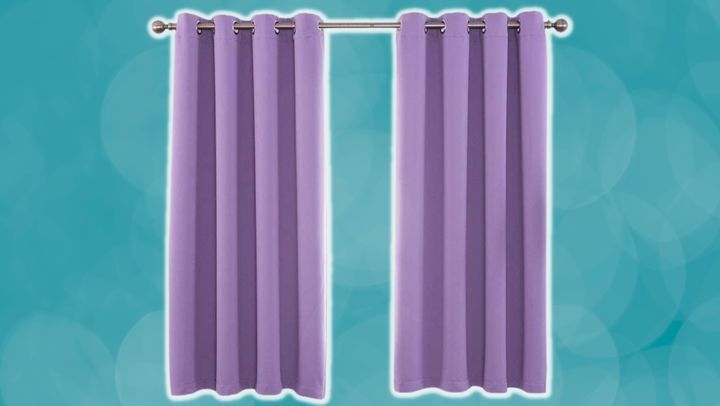 Add a splash of color to your living area with this pair of blackout curtain panels that come in 15 colors.