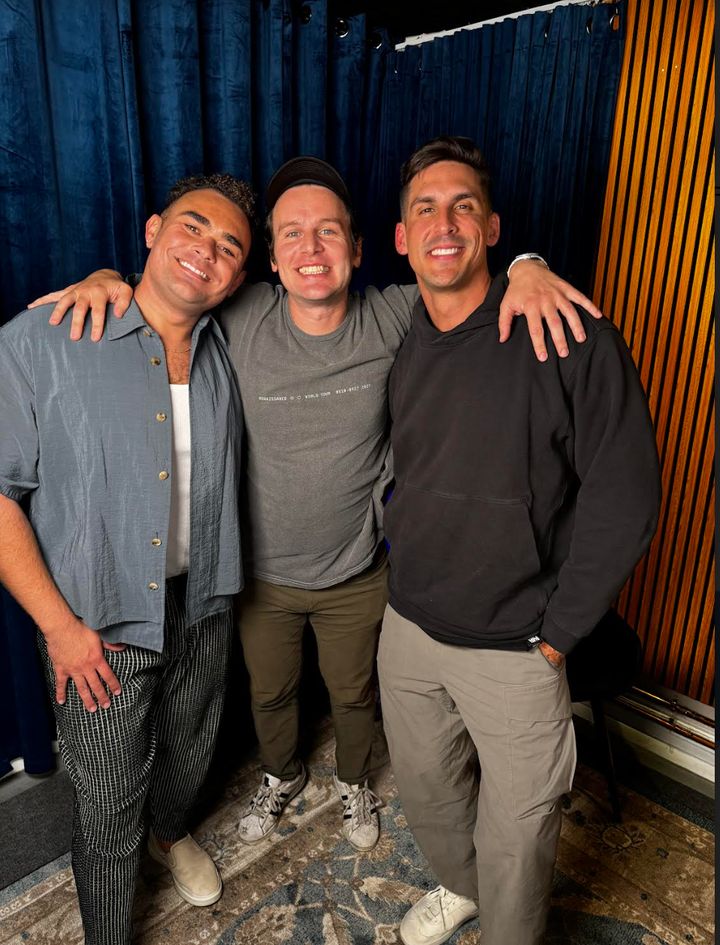 Andrew Chappelle, Jonathan Groff and Cody Rigsby. 