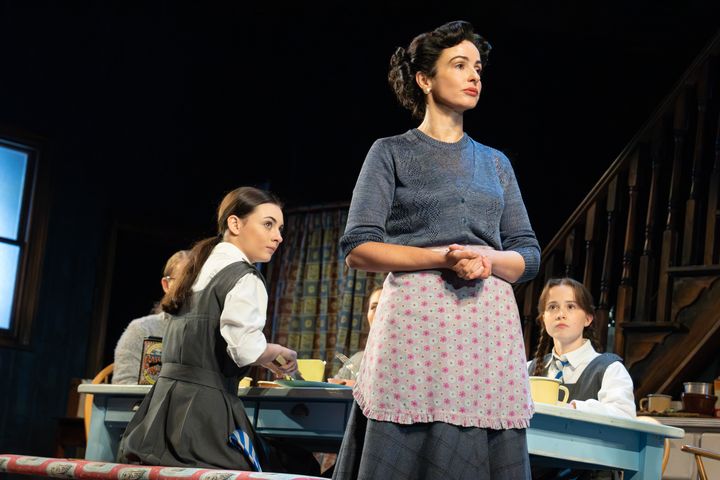 (Left to right) Lara McDonnell, Laura Donnelly and Sophia Ally in "The Hills of California."