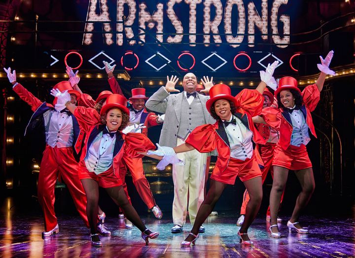 Armstrong "looked at life in this amazing, positive way at a time when life was not positive for people of color," Iglehart (center) said.