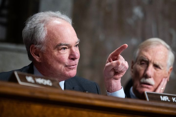 Sen. Tim Kaine was among the senators to sound the alarm about air traffic at DCA last year.