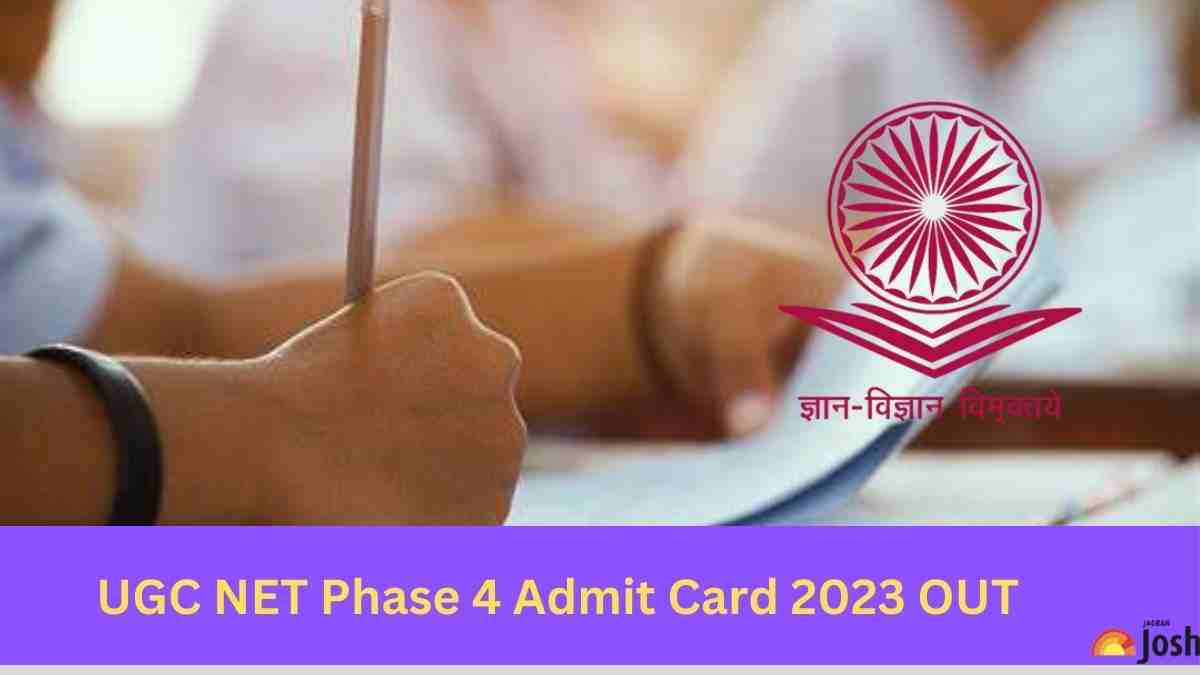 UGC NET Phase 4 Admit Card 2023 OUT @ugcnet.nta.nic.in: Download Call Letter, Check Exam Date & Other Details 