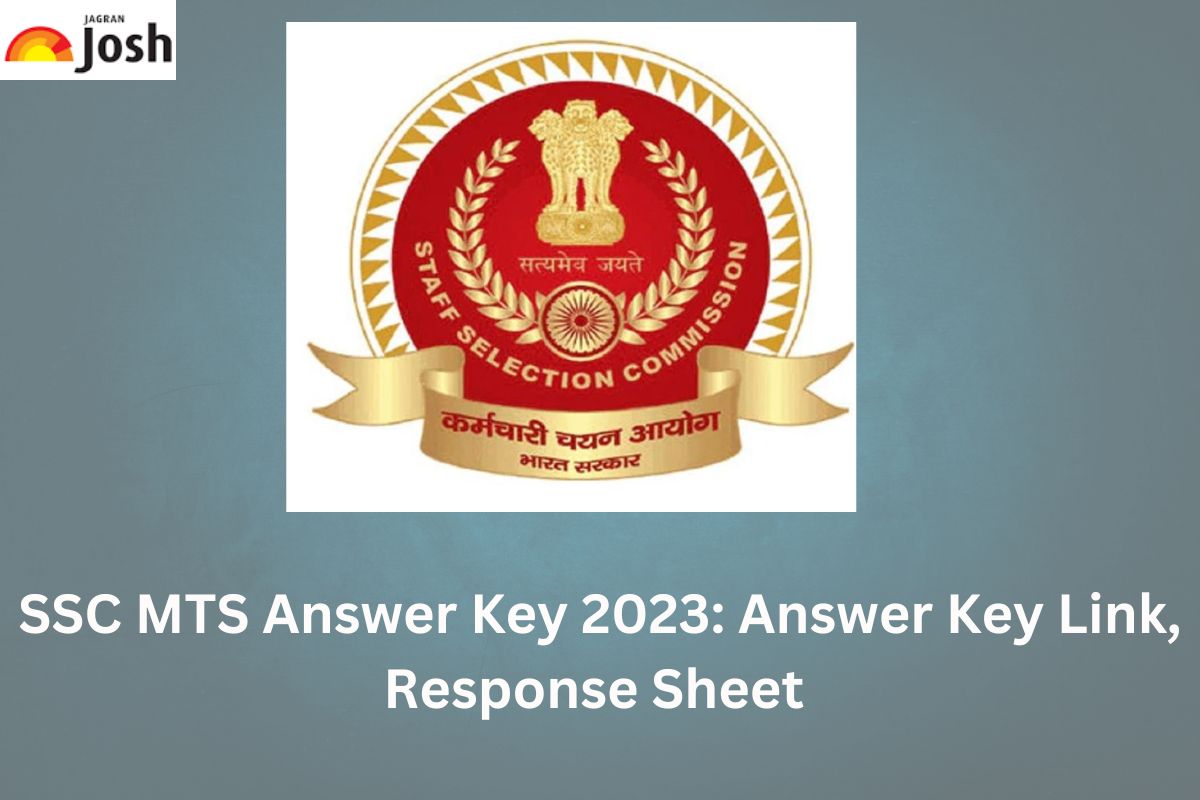 SSC MTS Answer Key 2023 Out, Get Tier 1 Answer Key Link and Response Sheet 