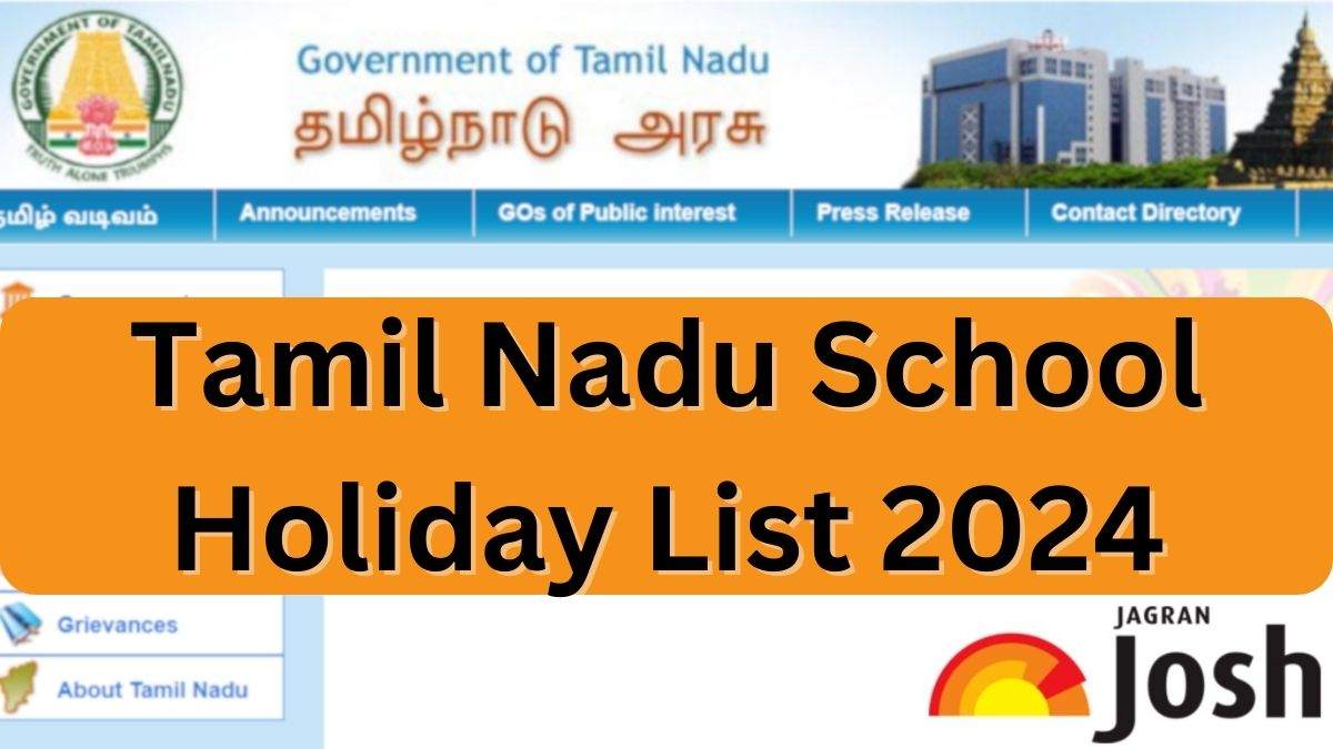 Tamil Nadu School Holiday List 2024: Check Summer Vacation Dates and All Upcoming Holidays