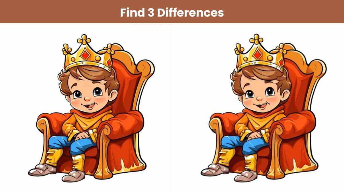 Find 3 differences between the little prince pictures in 11 seconds!